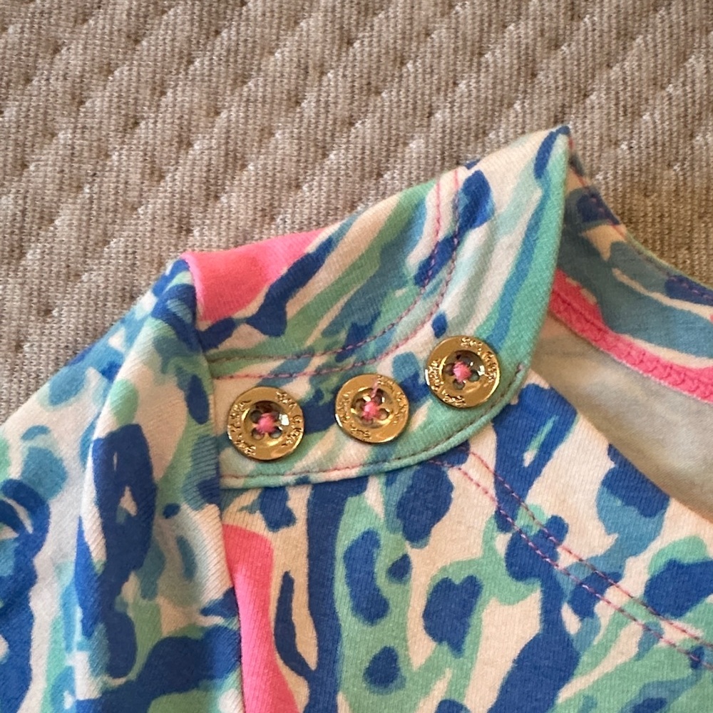Lily Pulitzer Sophie Shift Dress 3/4 sleeve - Small - Picture 6 of 14